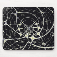 Abstract Art Golden Spiderweb