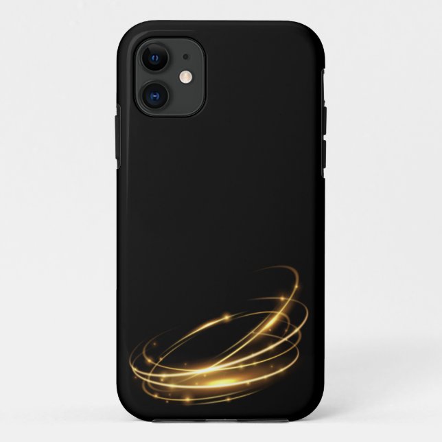 abstract Art golden spiral line style Case-Mate iPhone Case (Back)
