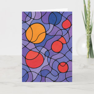 Abstract Art Greeting Card