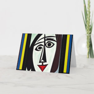 Abstract Art Greeting Card