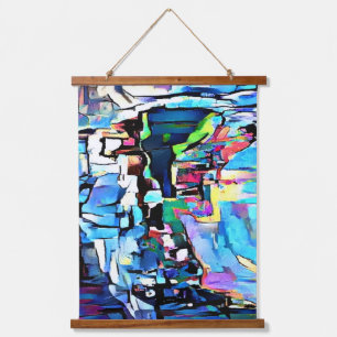 Abstract Art Hanging Tapestry