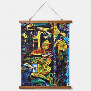Abstract Art Hanging Tapestry