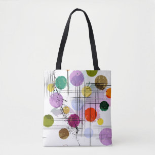 Abstract Art Inspired Seamless Background Tote Bag