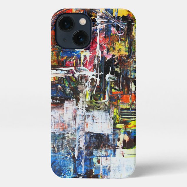 Abstract Art iPhone Case (Back)