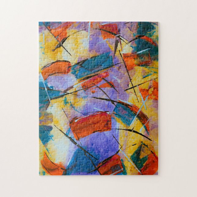 Abstract Art Jigsaw Puzzle (Vertical)