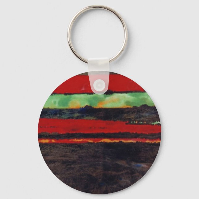 Abstract Art Key Chain (Front)
