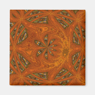 Abstract Art Labyrinth Magnet