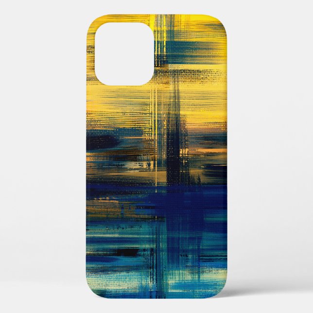 Abstract art landscape painting, background illust Case-Mate iPhone case (Back)