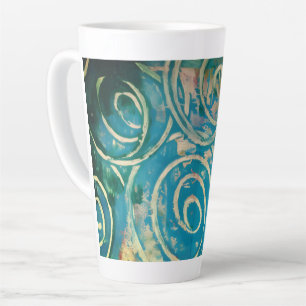 Abstract Art Latte Mug