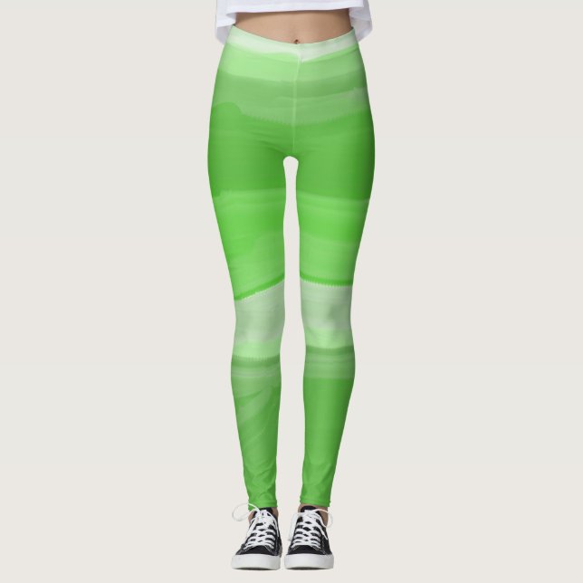 abstract art leggings (Front)