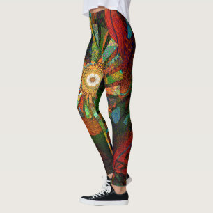 Abstract Art Leggings