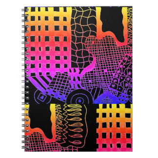 abstract art "Life in my eyes" Notebook