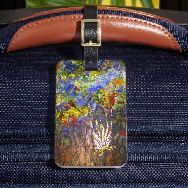 Abstract Art  Luggage Tag (Front Insitu 2)