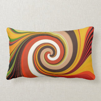 ABSTRACT ART LUMBAR CUSHION