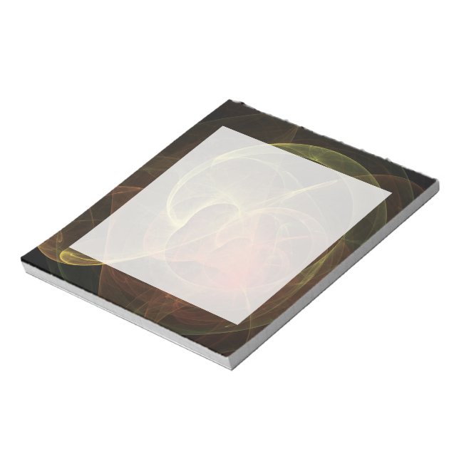 Abstract Art Magic Flame Notepad (Rotated)