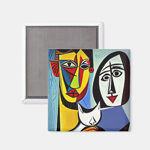 Abstract Art Magnet