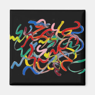 Abstract Art Magnet