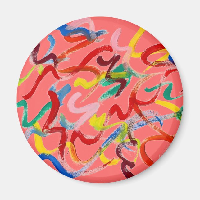 Abstract Art Magnet (Front)