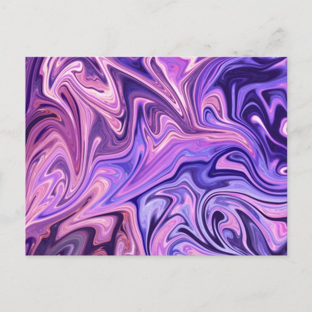 Abstract art masterpiece postcard (Front)