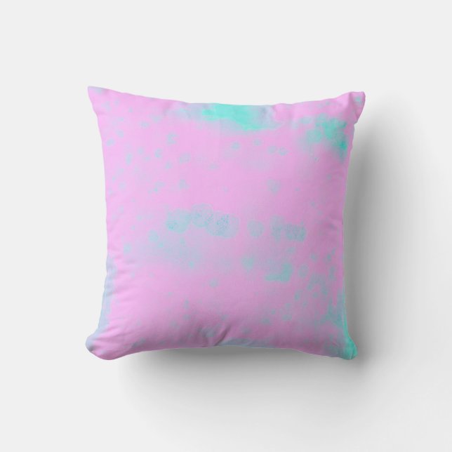 Abstract Art Minimalism Pastel Pink Cushion (Front)