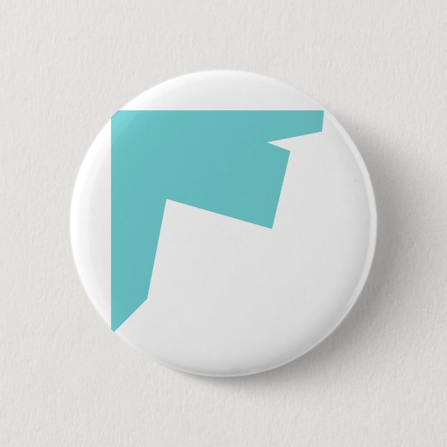 Abstract Art Minimalistic 6 Cm Round Badge (Front)