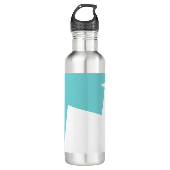 Abstract Art Minimalistic 710 Ml Water Bottle (Front)