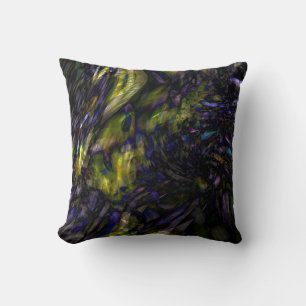 Abstract Art Modern Colour Splash Artistic Colourf Cushion