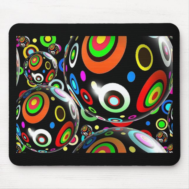 Abstract Art Mouse Pad (Front)