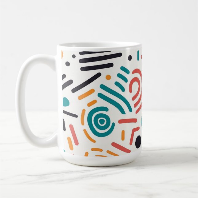 Abstract Art Mug (Left)