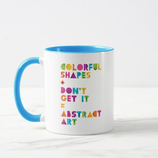 Abstract Art Mug (Left)