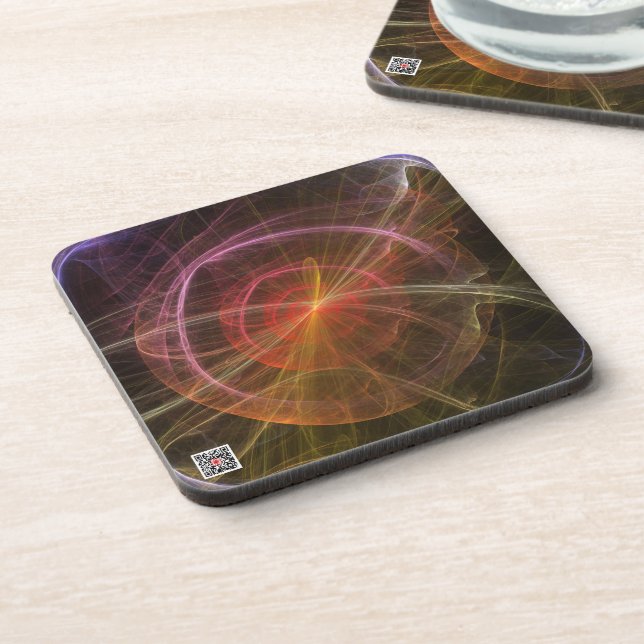 Abstract Art New World Coaster (Left Side)