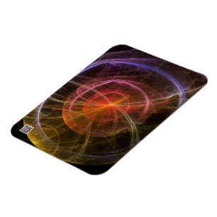 Abstract Art New World Magnet