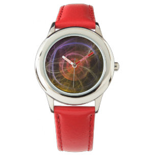Abstract Art New World Watch