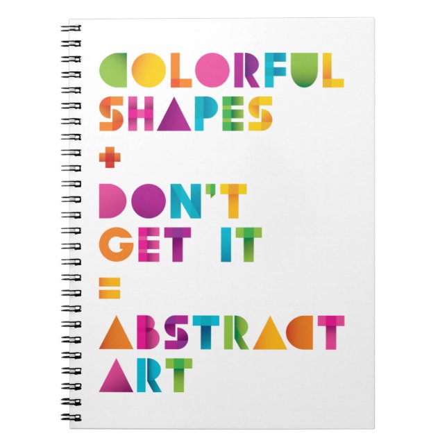 Abstract Art Notebook (Front)