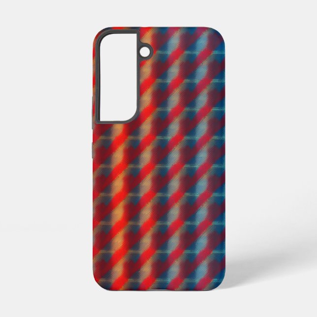 Abstract Art of Light and Shadow Samsung Galaxy S22 Case (Back)