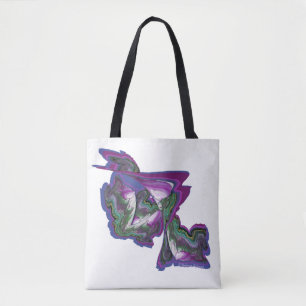 Abstract Art on a Tote Bag