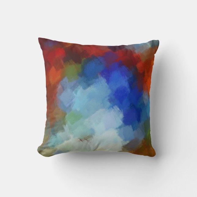 Abstract Art Painting 21 Cushion (Front)