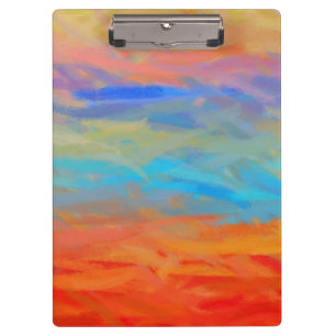 Abstract Art Painting #4 Clipboard
