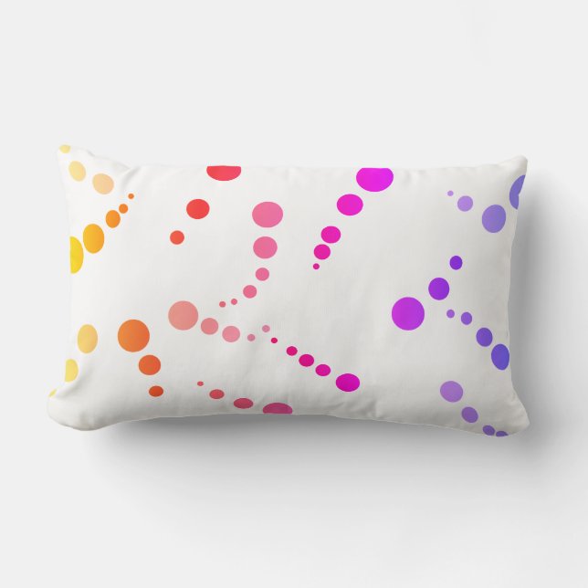 Abstract Art Painting One Of A Kind Pillow Cushion (Front)