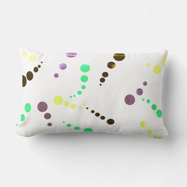 Abstract Art Painting One Of A Kind Pillow Cushion (Front)