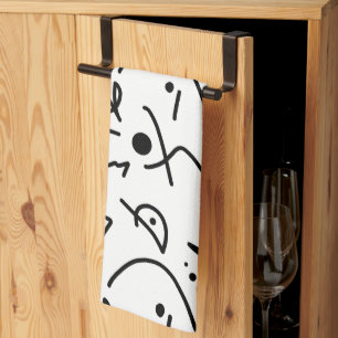 Abstract Art Painting One Of A Kind Tea Towel