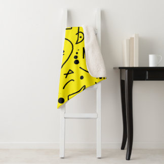 Abstract Art Painting One Of A Kind Throw Blanket