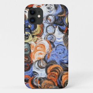 Abstract Art Painting Retro Colours 19 iPhone 11 Case