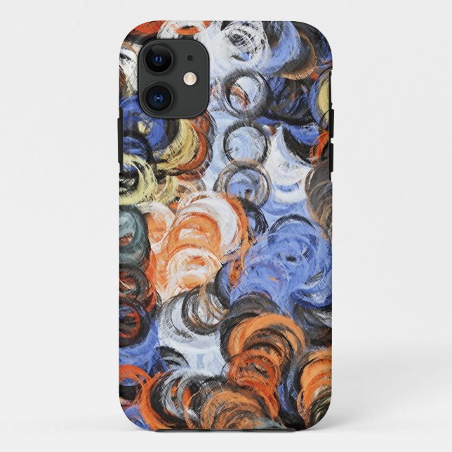 Abstract Art Painting Retro Colours 19 Case-Mate iPhone Case (Back)