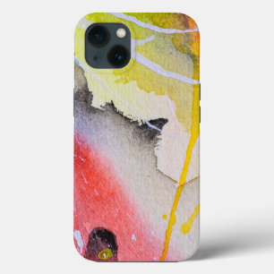 Abstract Art Painting Watercolor iPhone 13 Case