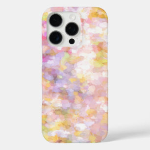 Abstract Art Pale Yellow Pastel iPhone 16 Pro Case