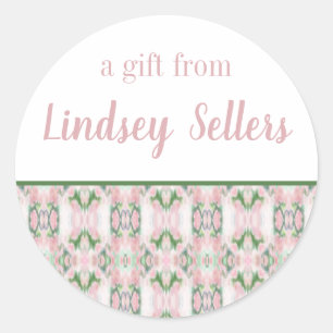 Abstract Art Personalised Gift Stickers