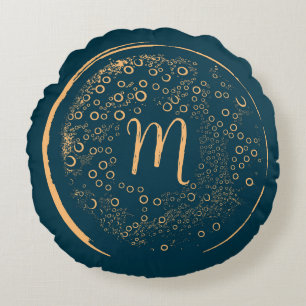 Abstract Art - Personalizable Round Cushion