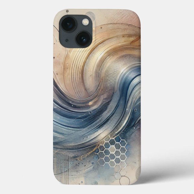 Abstract Art Phone Case (Back)
