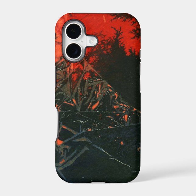 Abstract Art Phone Case (Back)